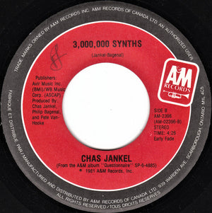 Chas Jankel - Glad To Know You Vinyl Record