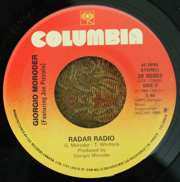 Berlin - Take My Breath Away - 1986