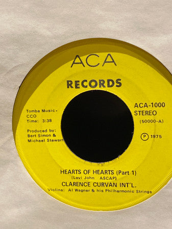 Clarence Curvan - Hearts Of Hearts