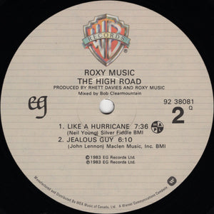 Roxy Music - The High Road - 1983