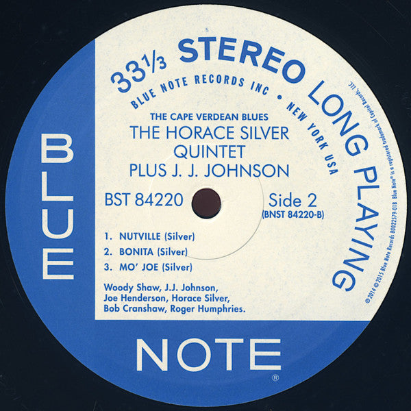 Horace Silver Quintet, The Plus J.J. Johnson - The Cape Verdean Blues - 2015