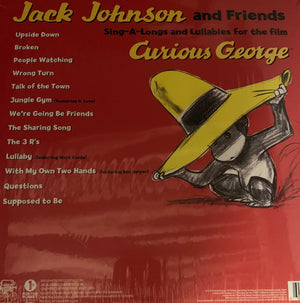 Jack Johnson - Sing-A-Longs And Lullabies For The Film Curious George Vinyl Record