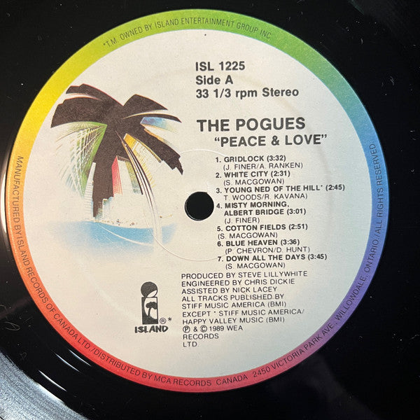 Pogues, The - Peace And Love - 1989