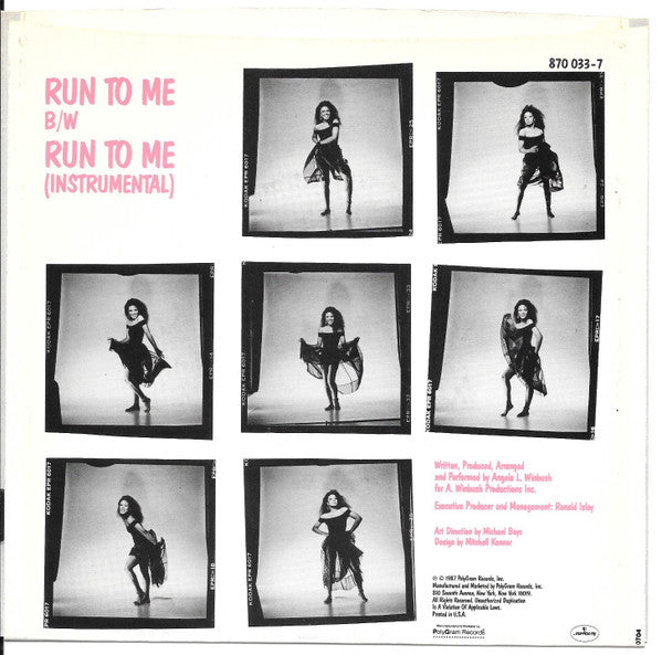 Angela Winbush - Run To Me - 1987