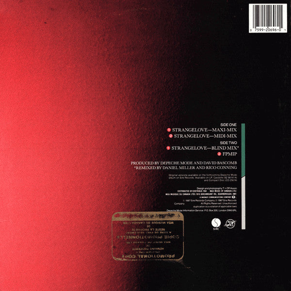 Depeche Mode - Strangelove - 1987
