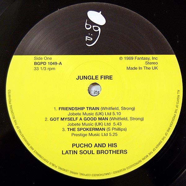 Pucho & The Latin Soul Brothers - Jungle Fire! Vinyl Record