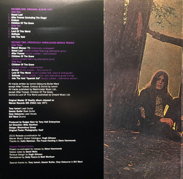 Black Sabbath - Master Of Reality - 2016