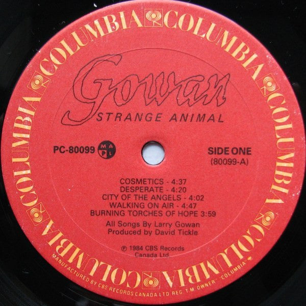 Gowan - Strange Animal