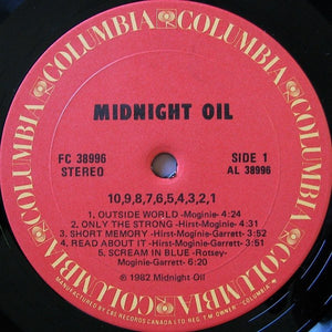 Midnight Oil - 10, 9, 8, 7, 6, 5, 4, 3, 2, 1 - 1983