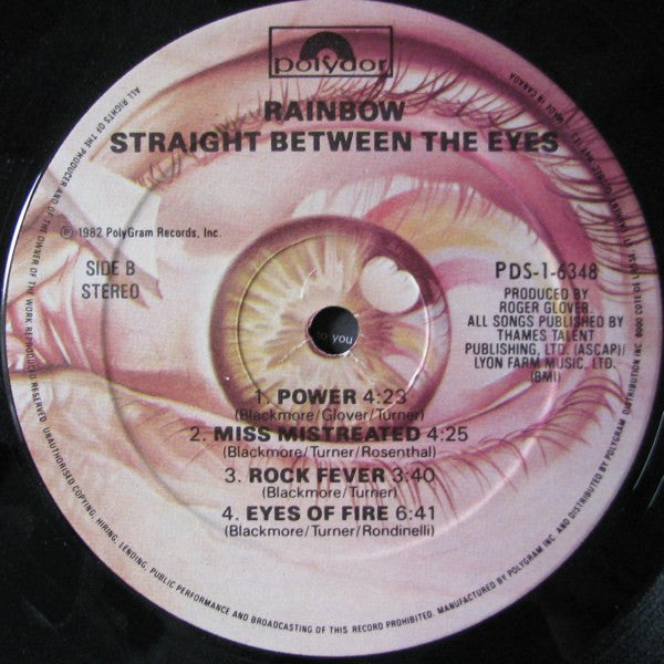Rainbow - Straight Between The Eyes - 1982