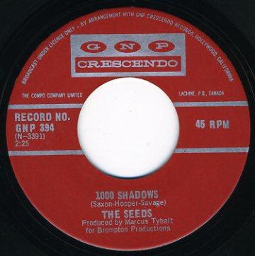 The Seeds - 1000 Shadows 1967 - Quarantunes