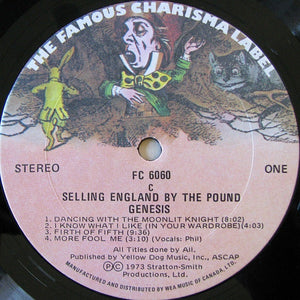 Genesis - Selling England By The Pound Vinyl Record