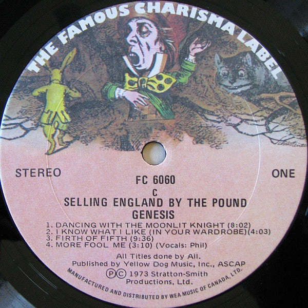 Genesis - Selling England By The Pound Vinyl Record