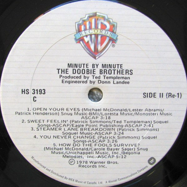 The Doobie Brothers - Minute By Minute