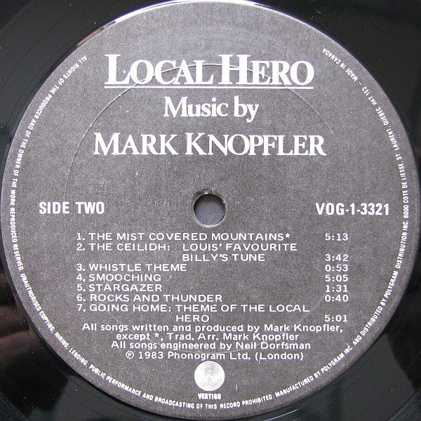 Mark Knopfler - Local Hero - 1983