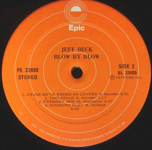 Jeff Beck - Blow By Blow - 1975