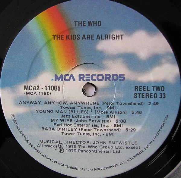 Who, The - The Kids Are Alright - 1979