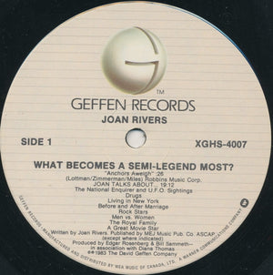 Joan Rivers - What Becomes A Semi-Legend Most? - 1983