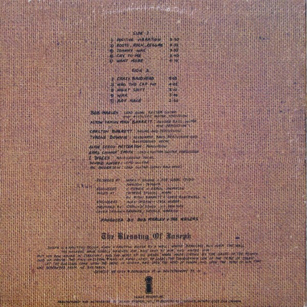 Bob Marley & The Wailers - Rastaman Vibration