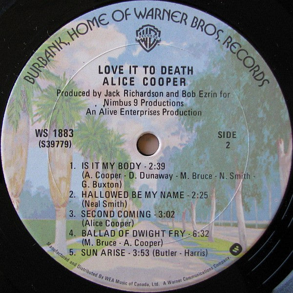 Alice Cooper - Love It To Death