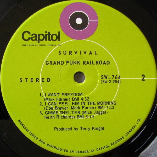 Grand Funk Railroad - Survival