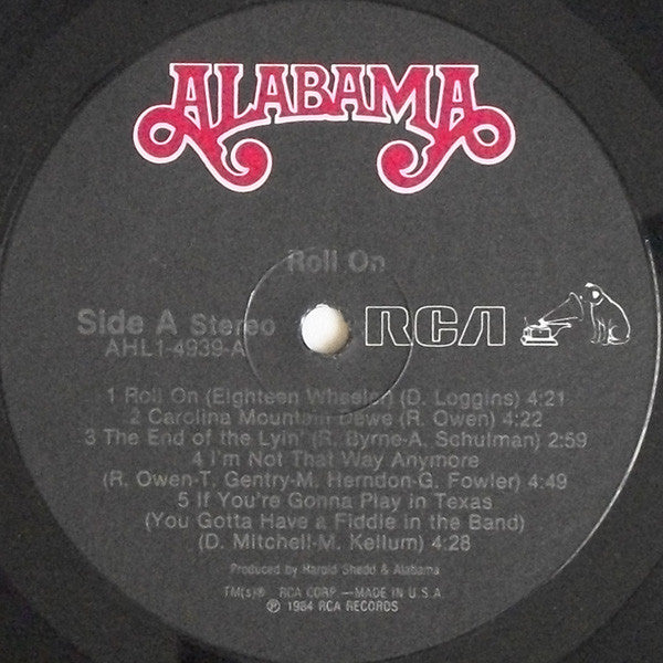 Alabama - Roll On - 1984