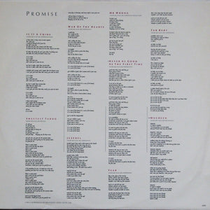 Sade - Promise Vinyl Record