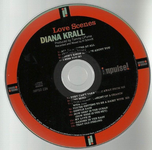 Diana Krall - Love Scenes (CD) - 1997