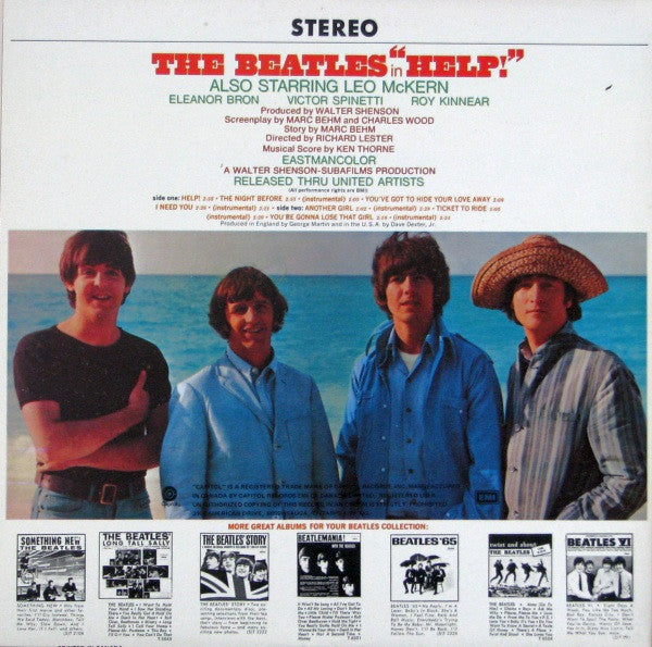 Beatles, The - Help! (Original Motion Picture Soundtrack) - 1980
