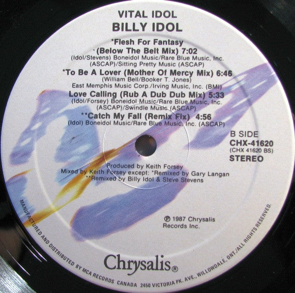 Billy Idol - Vital Idol - 1987