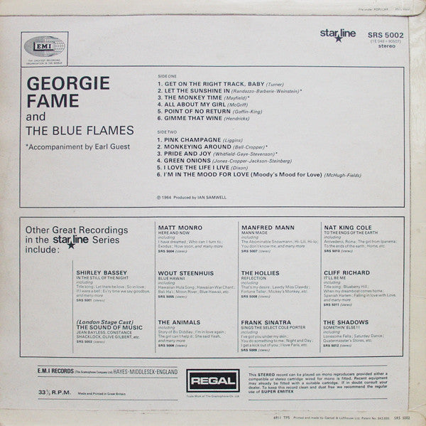 Georgie Fame & The Blue Flames - Georgie Fame