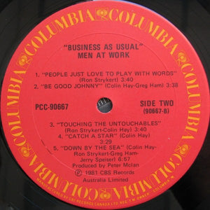 Men At Work - Business As Usual - 1982