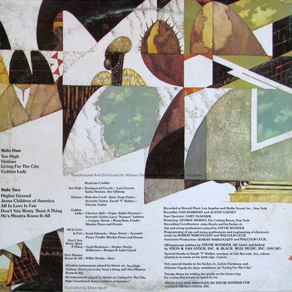 Stevie Wonder - Innervisions - 1974
