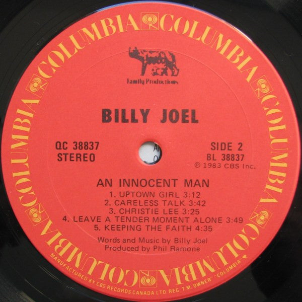 Billy Joel - An Innocent Man - 1983