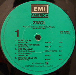 Zwol - Zwol Vinyl Record