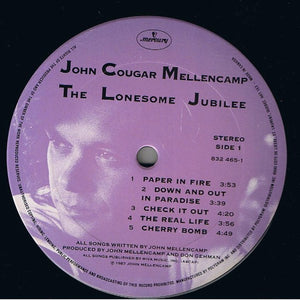 John Cougar Mellencamp - The Lonesome Jubilee - 1987