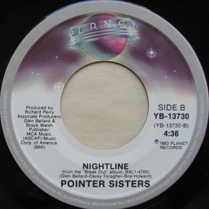 Pointer Sisters - Automatic / Nightline - 1983