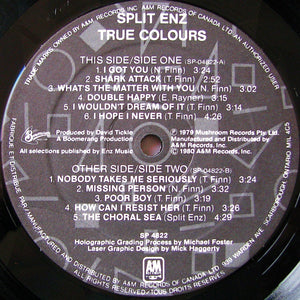 Split Enz - True Colours - 1980