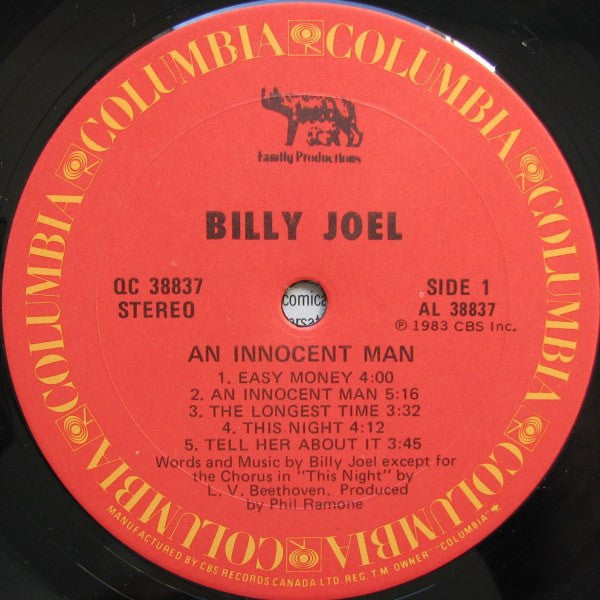 Billy Joel - An Innocent Man - 1983