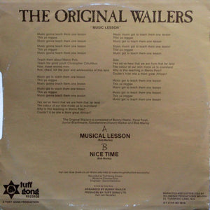 Wailers, The - Music Lesson / Nice Time - 1985