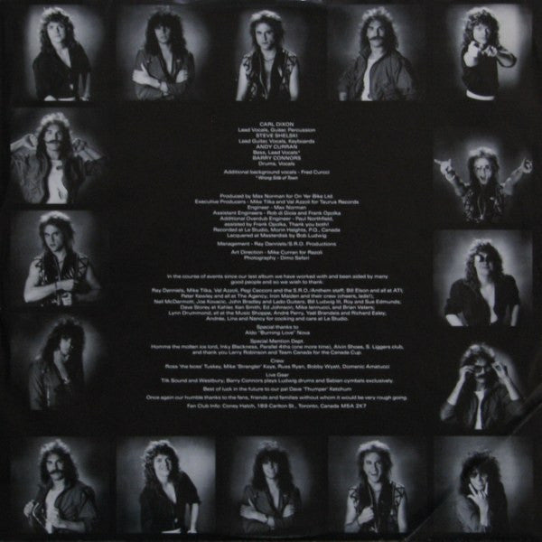 Coney Hatch - Friction - 1985