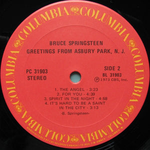 Bruce Springsteen - Greetings From Asbury Park, N.J. Vinyl Record