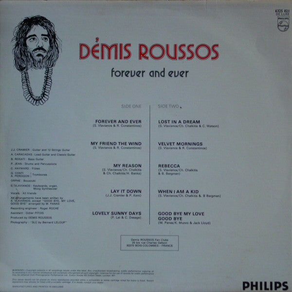 Demis Roussos - Forever And Ever - 1974
