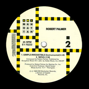 Robert Palmer - Simply Irresistible - 1988