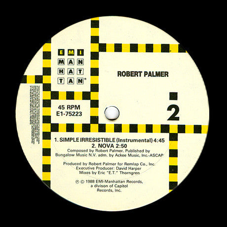Robert Palmer - Simply Irresistible - 1988