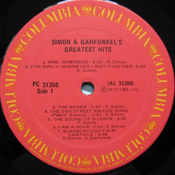 Simon & Garfunkel - Simon And Garfunkel's Greatest Hits -