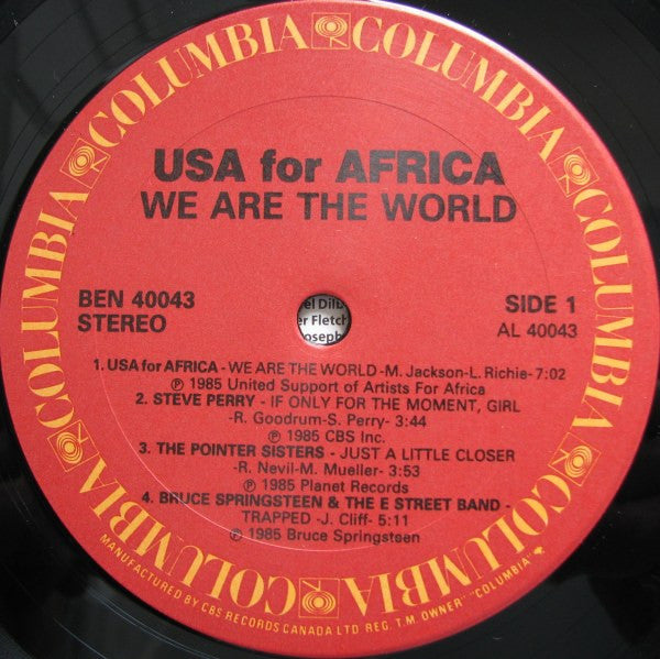 USA For Africa - We Are The World - 1985