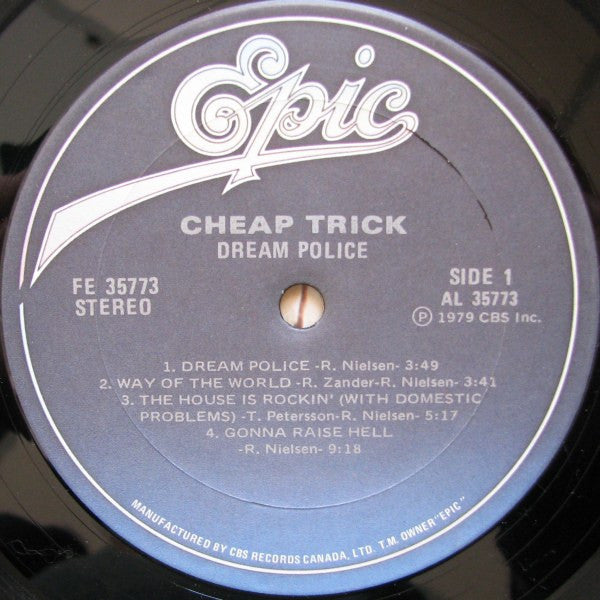 Cheap Trick - Dream Police - 1979