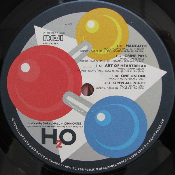 Daryl Hall & John Oates - H₂O - 1982