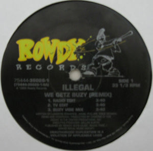 Illegal - We Getz Buzy (Remix) - 1993